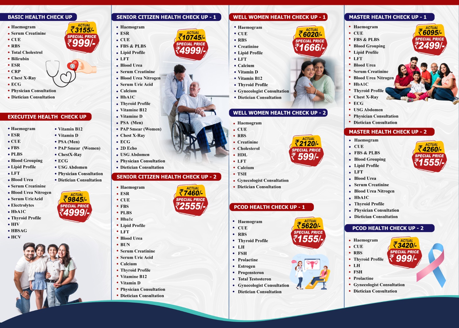 Calvary Hospital health Packages